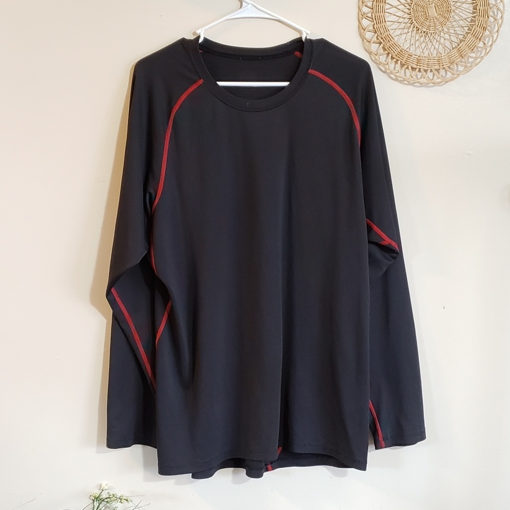 Fila Sport Dry Long Sleeve Black Activewear Shirt